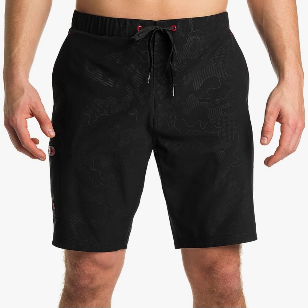 ZeroXposur Mens Swim Trunks with Liner 9" Swim Pool Vacation Size Medium EUC
